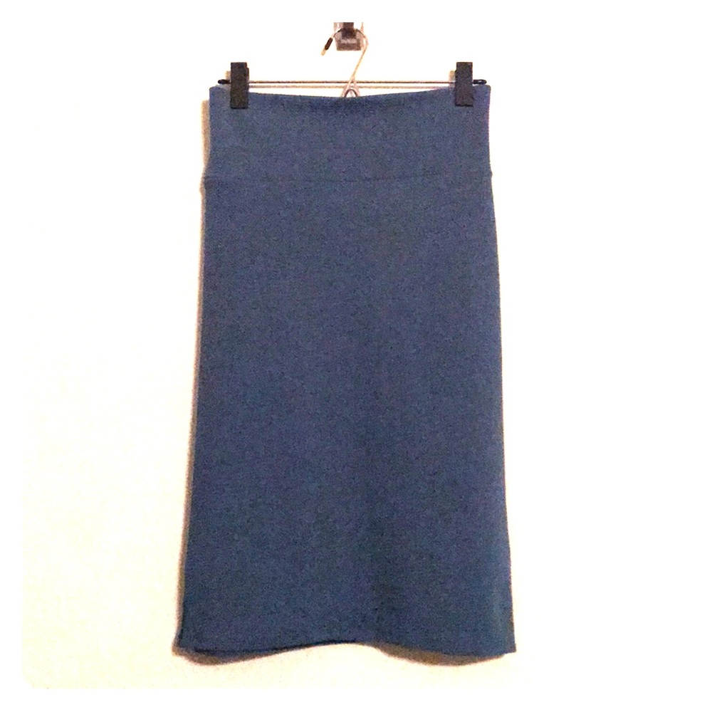 Blue Lularoe Cassie Skirt